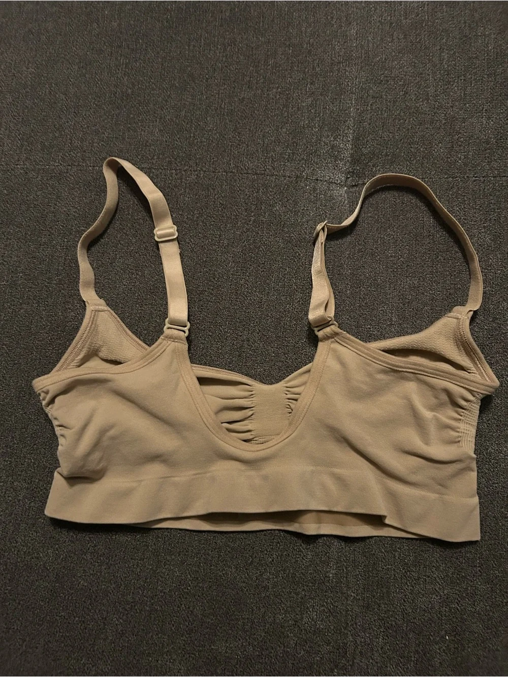 SKIMS-Seamless Nude Wireless Comfort Bra - Beige - Picture 2 of 2